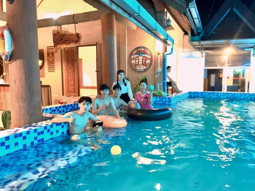 Vangvieng Pool House Hotel 万荣 外观 照片