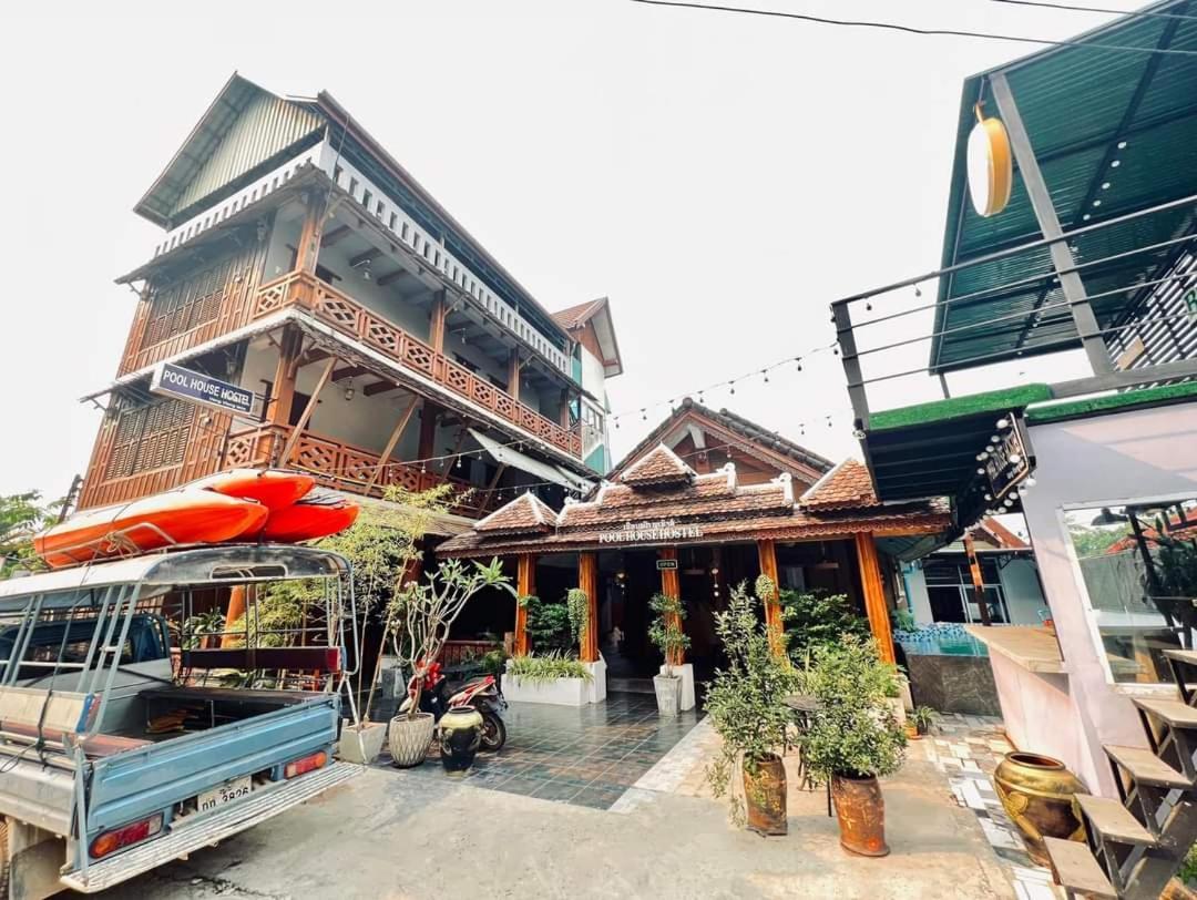 Vangvieng Pool House Hotel 万荣 外观 照片